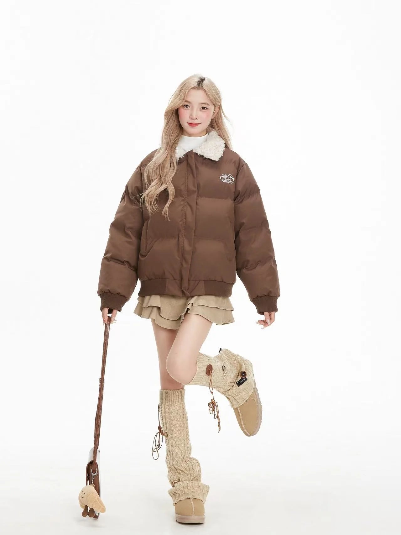 Vintage Cropped Collar Jacket   OL2129