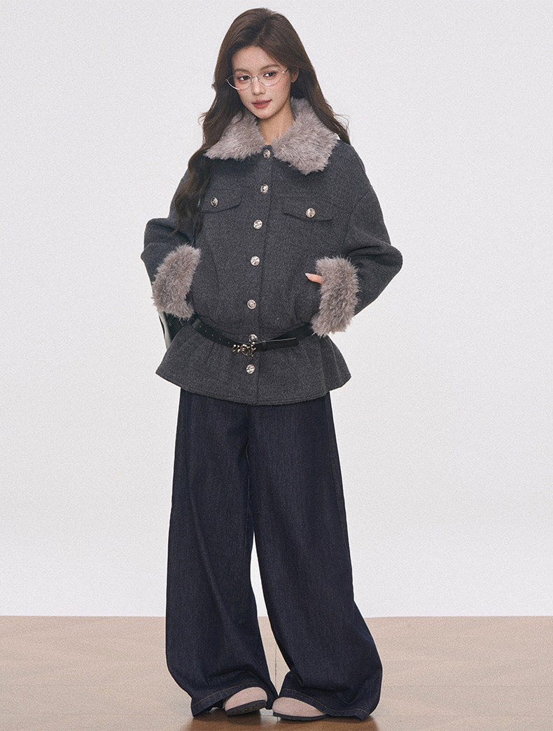 Waist Defined Tailored Coat   oliviroa オリヴィオラ