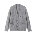 Relaxed Color Dot Cardigan Dress Set OL2142