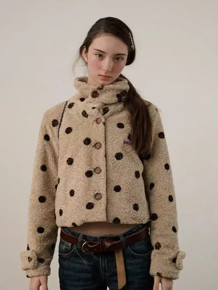 Short Sherpa Crop Jacket OL2155