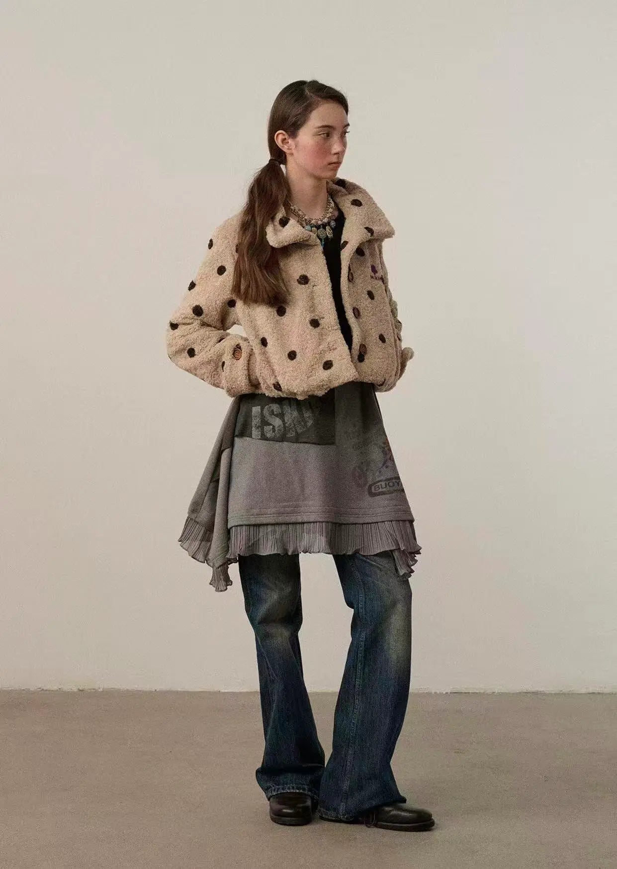 Short Sherpa Crop Jacket OL2155