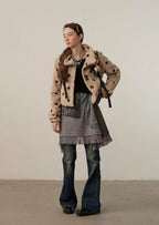 Short Sherpa Crop Jacket  OL2155