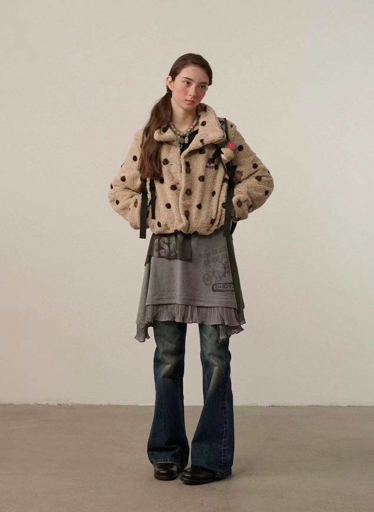 Short Sherpa Crop Jacket OL2155