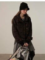 Short Sherpa Crop Jacket  OL2155