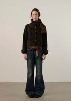 Short Sherpa Crop Jacket  OL2155