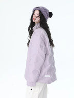 Stand Collar Oversized Down Jacket OL2159