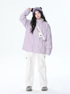 Stand Collar Oversized Down Jacket OL2159