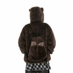 Bear Ear Hooded Puffer Jacket OL2165
