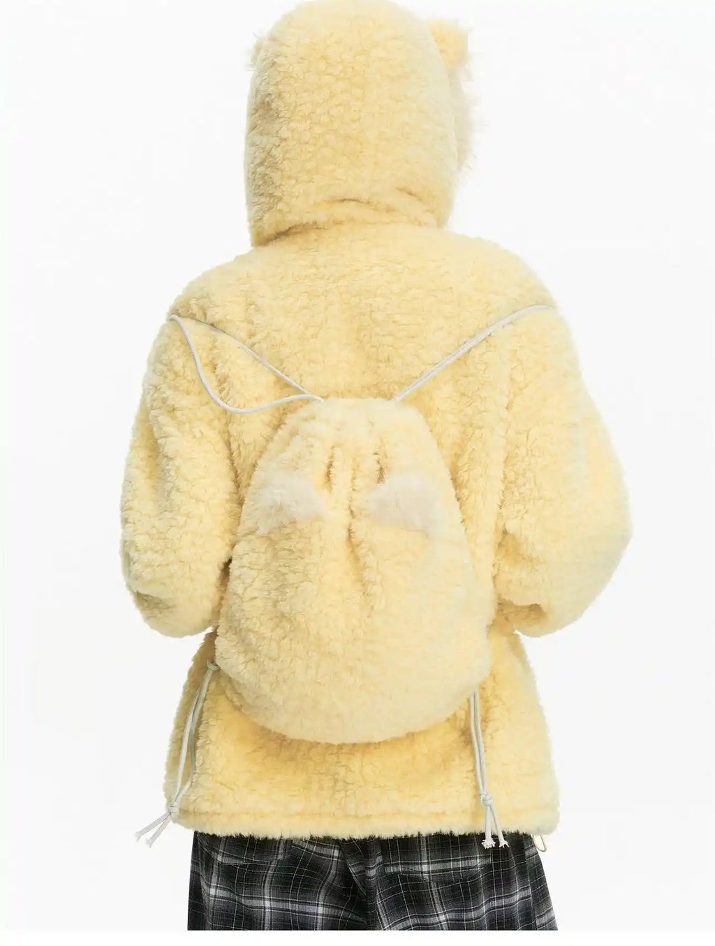 Bear Ear Hooded Puffer Jacket OL2165