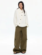 Asymmetric Front Top with Convertible Cuffs   OL2168