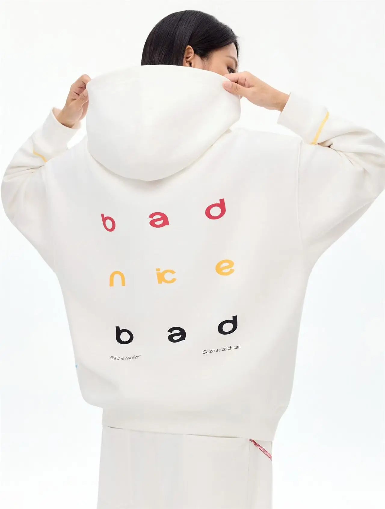 Colorful Irregular Hoodie   OL2172