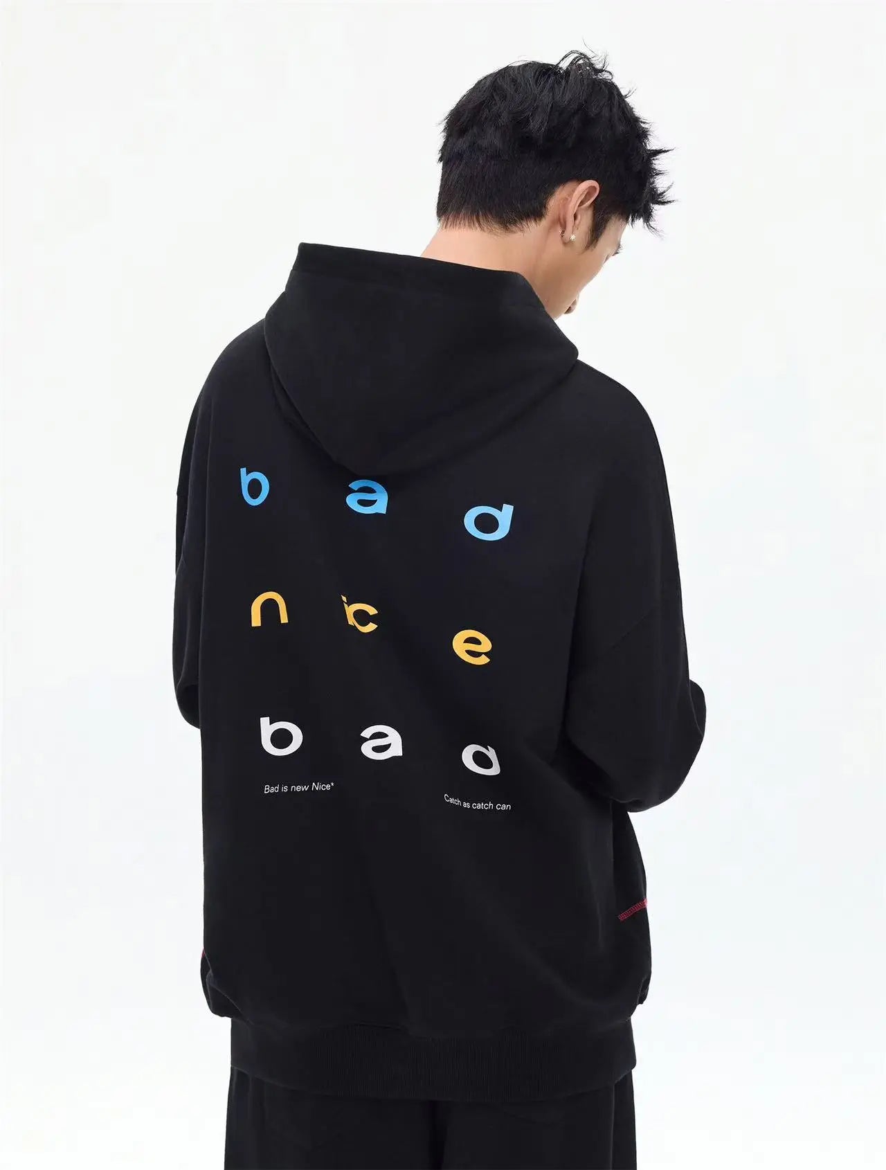 Colorful Irregular Hoodie   OL2172