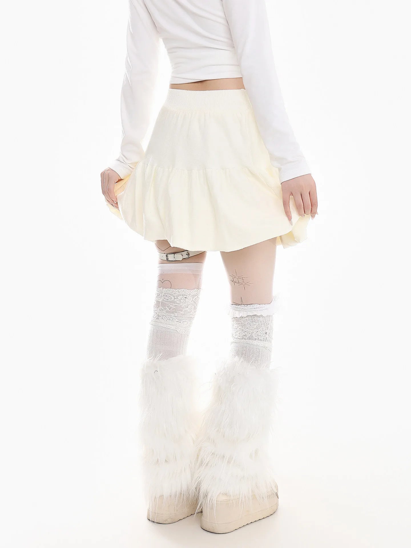 Retro Balloon Mini Skirt  OL2176