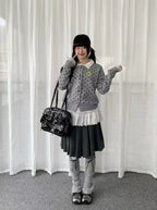 Sweet Polka Dot Button Cardigan OL2181