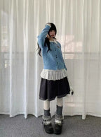 Sweet Polka Dot Button Cardigan OL2181