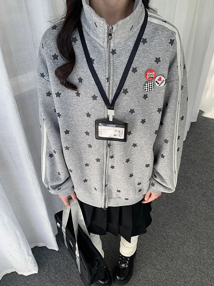 Star Crest Zip Sweat Jacket OL2185