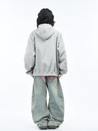 Washed Sculpted Fit Hoodie   OL2192