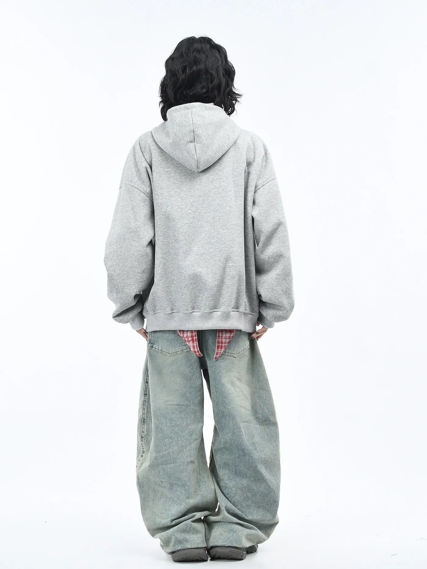 Washed Sculpted Fit Hoodie   OL2192