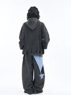 Washed Sculpted Fit Hoodie   OL2192