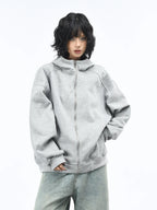 Washed Sculpted Fit Hoodie   OL2192