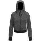 Striped Slim Fit Zip Hoodie   OL2193