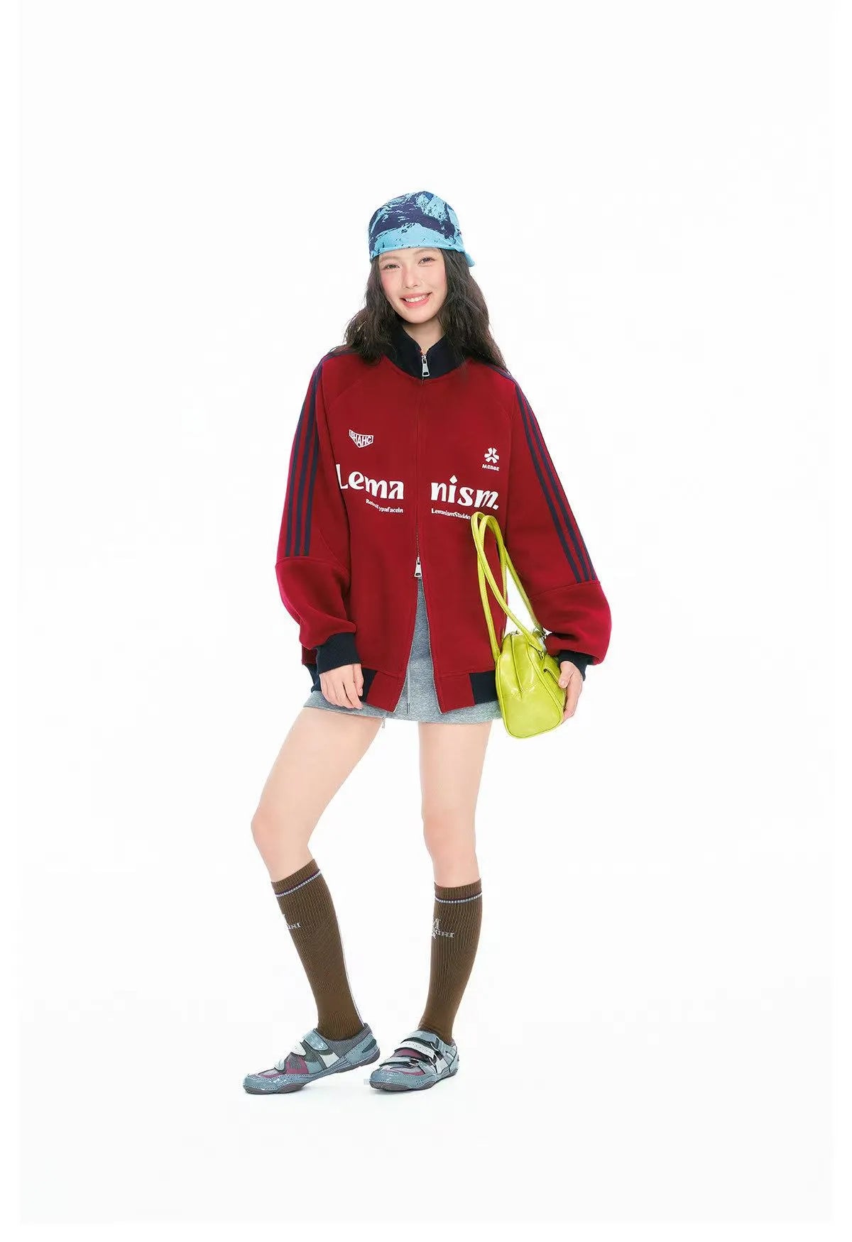 Triple Stripe Colorblock Track Jacket   OL2195