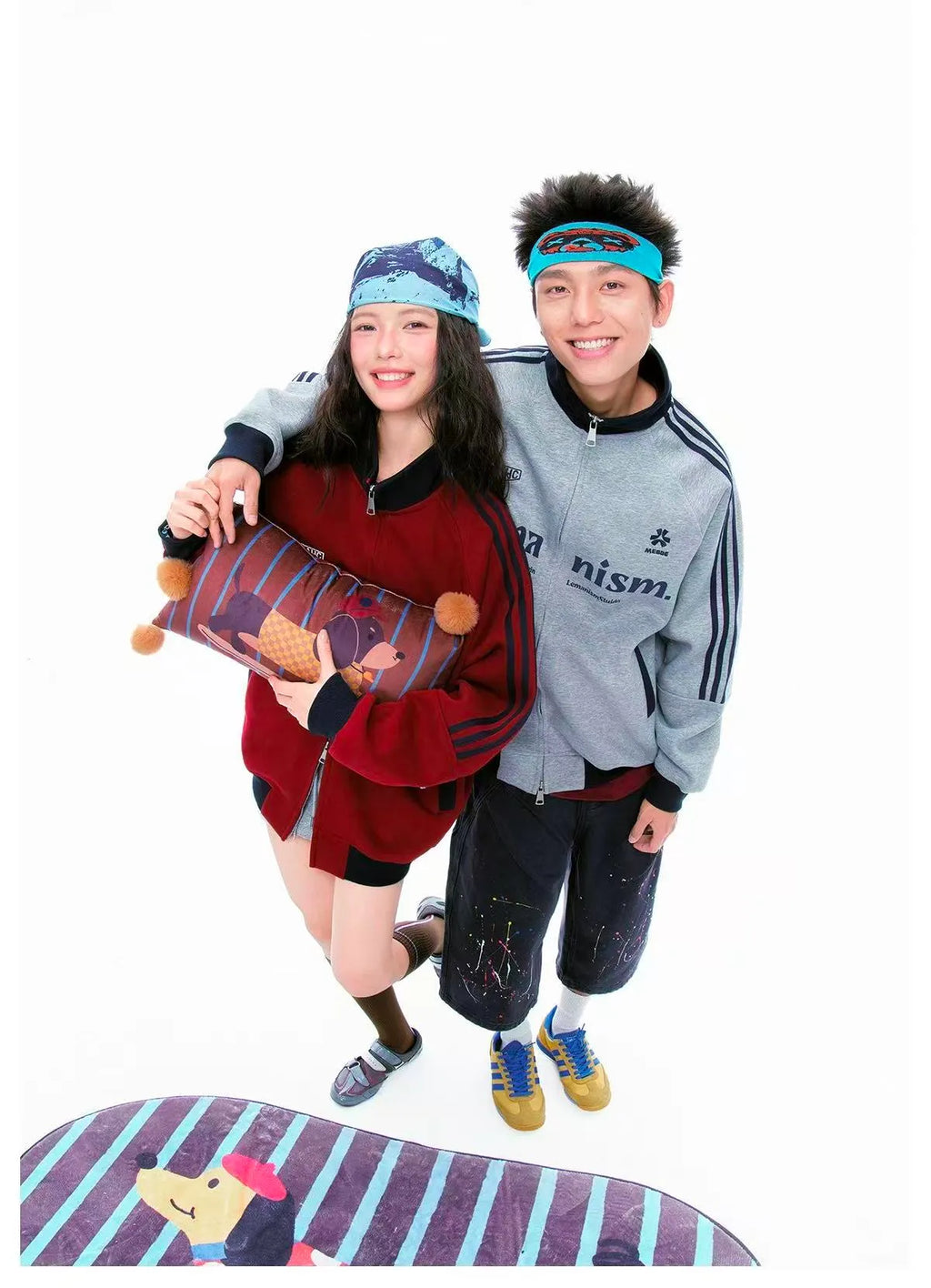 Triple Stripe Colorblock Track Jacket   OL2195