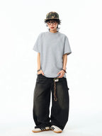 Boxy Cropped Spacer Tee OL2199