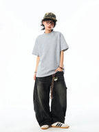 Boxy Cropped Spacer Tee OL2199