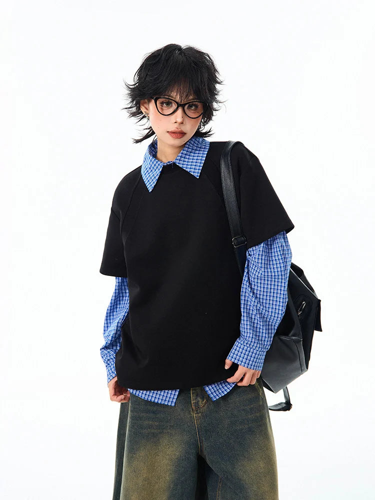 Boxy Cropped Spacer Tee OL2199