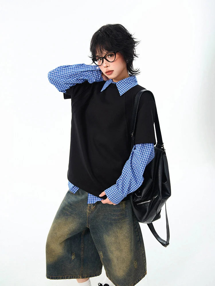 Boxy Cropped Spacer Tee   OL2199