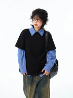 Boxy Cropped Spacer Tee OL2199