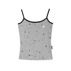 Tears Star All Over Print Slim Fit Camisole OL2209
