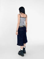 Tears Star All Over Print Slim Fit Camisole OL2209