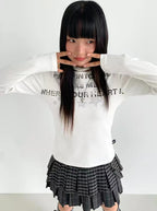 Plaid Pleated A Line Mini Skirt   OL2225