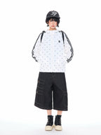 Polka Dot Ribbon Stand Collar Lightweight Jacket OL2313