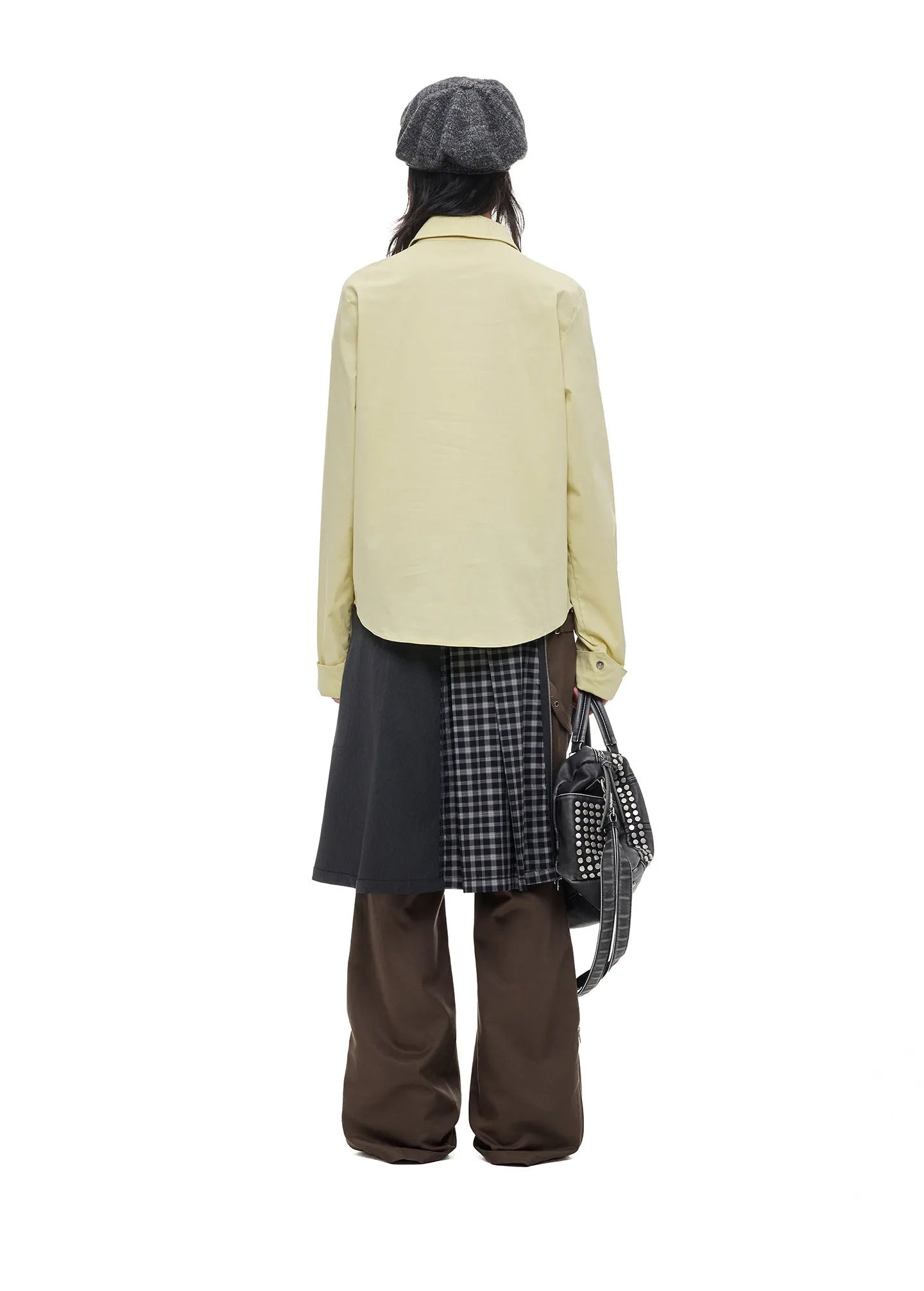 Ribbon Tie Drawstring Shirt OL2377