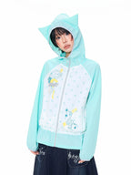 Melody Dot Hooded Jacket OL2371
