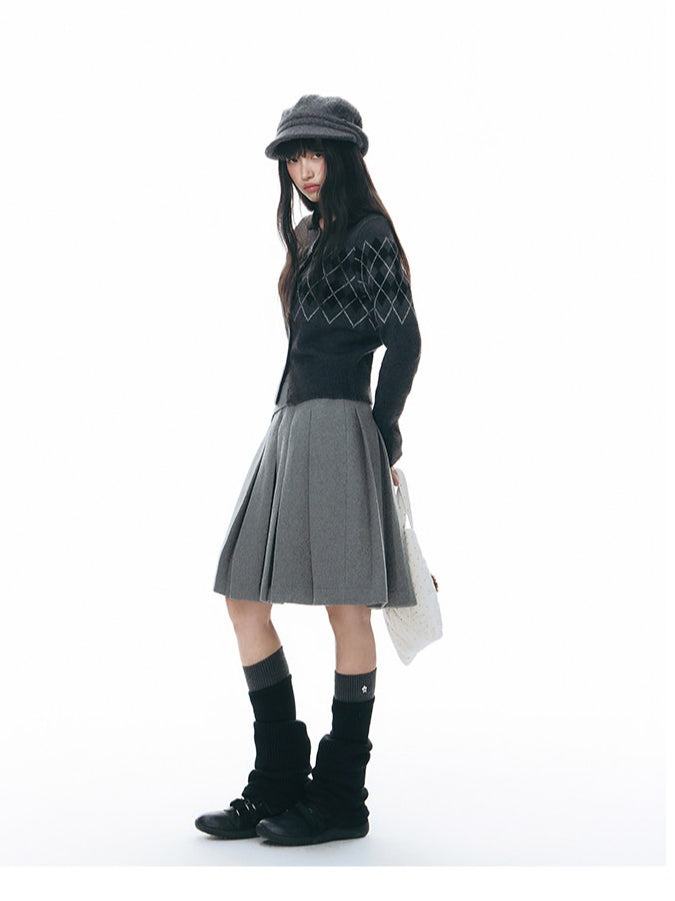 Color Block Button Leg Warmers OLA027