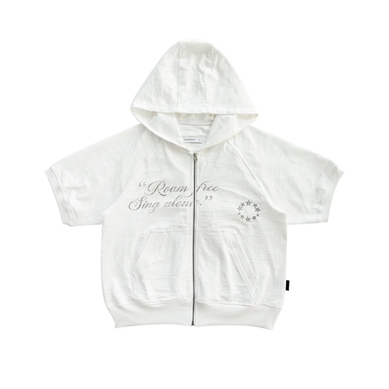 Vintage Logo Hooded Cardigan OL2372