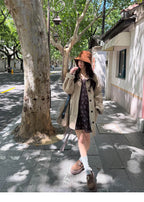 フレンチムードの小花キャミワンピース