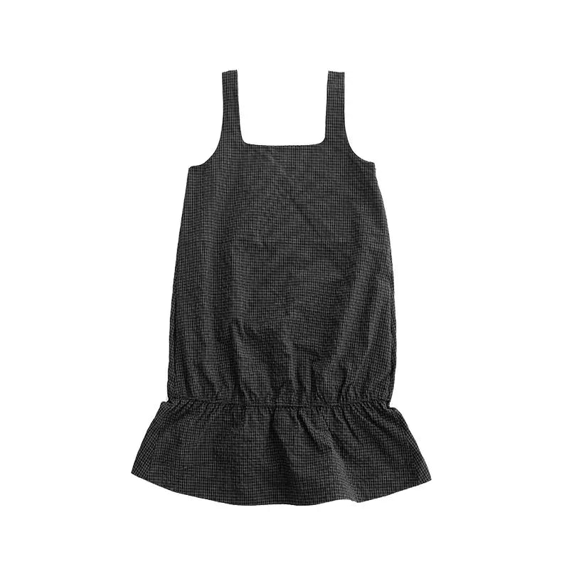 Ruffle Square Neck Dress OL2353