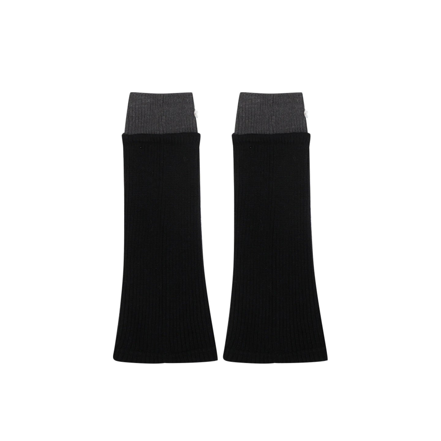 Color Block Button Leg Warmers OLA027