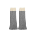 Color Block Button Leg Warmers OLA027