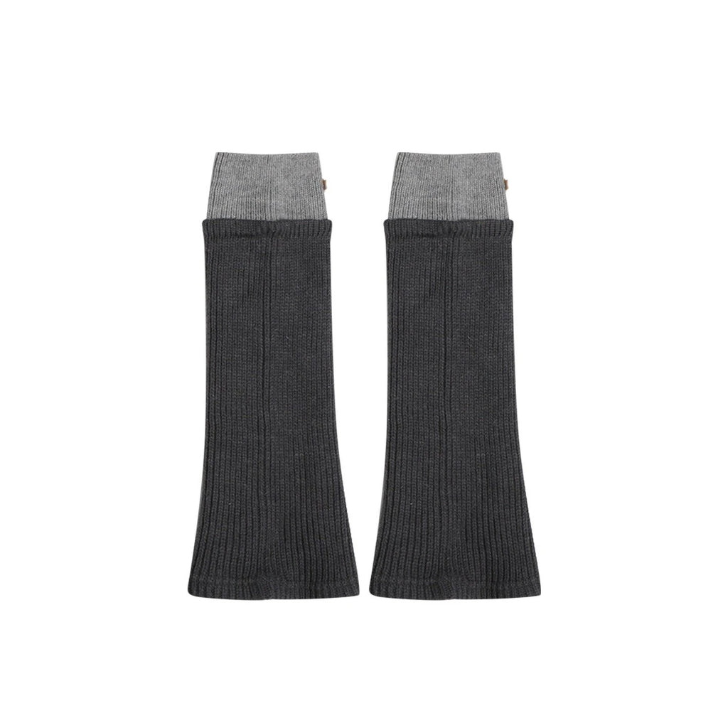 Color Block Button Leg Warmers OLA027