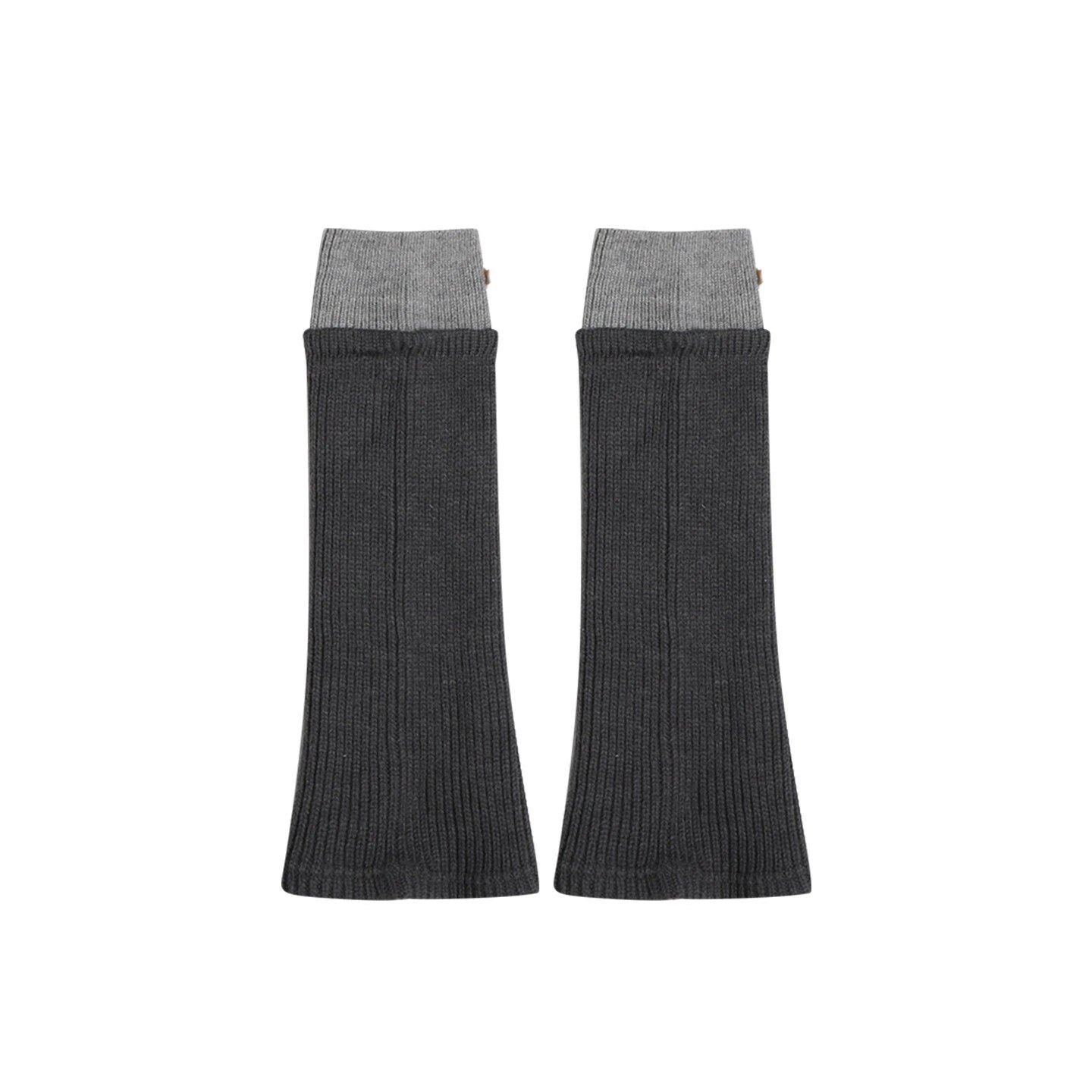 Color Block Button Leg Warmers OLA027