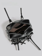Bow Detail Bowling Shoulder Bag OLA053