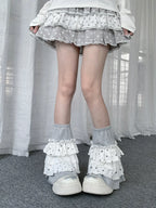 Star Stripe Leg Warmers OLA034