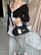 Cylinder Bowling Crossbody Bag  OLA057