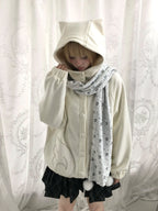 Cat Ear Wing Pocket Hooded Jacket OL2483